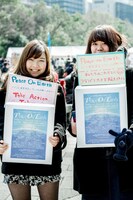 過去の「311東日本大震災 市民のつどい『Peace On Earth』」の様子。