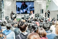 過去の「311東日本大震災 市民のつどい『Peace On Earth』」の様子。