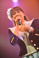 感謝の気持ちを語る保坂朱乃（GALETTe）。