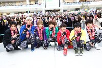 超特急と8号車の記念写真。