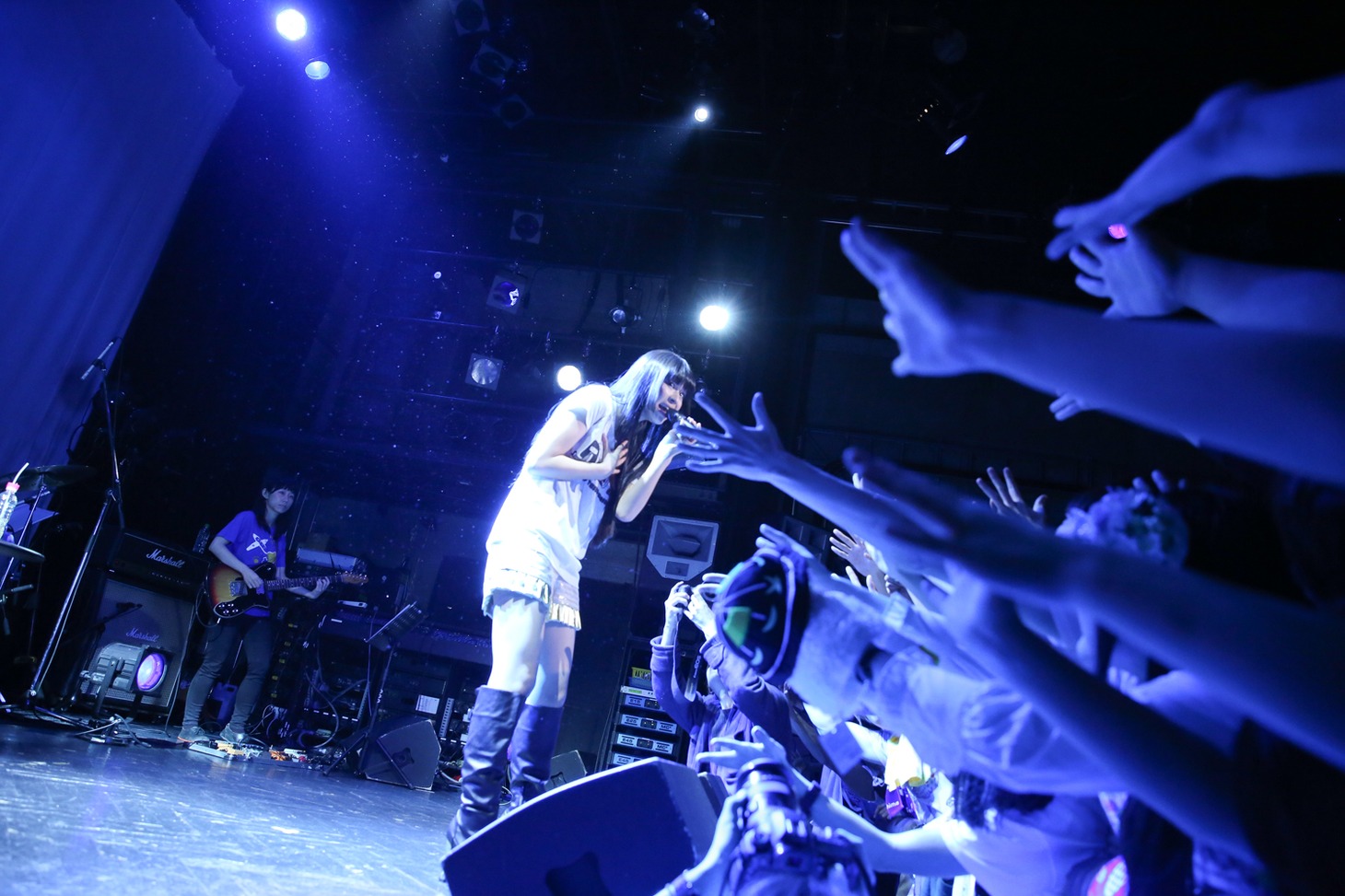 「Yufu Terashima 1st Solo Live #Yufu Flight」の様子。
