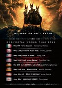 「BABYMETAL WORLD TOUR 2015」スケジュール