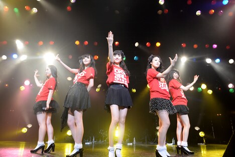 東京女子流「ザ・単ドク Vol.2」の様子。