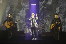 左からMaynard、SEAMO、Blaise。