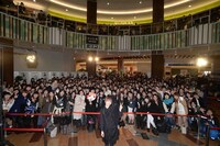 VALSHE「君への嘘」リリースイベントで行われた記念撮影。