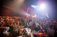 シクラメン「シクライブ 2014-2015 7日間のホームパーティー▽ ～ドキドキワクワク乱乱乱▽～もひとつおまけにRUN RUN RUN!」のライブの様子。