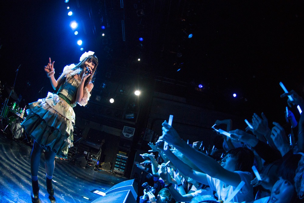 「Yufu Terashima 1st Solo Live #Yufu Flight」の様子。