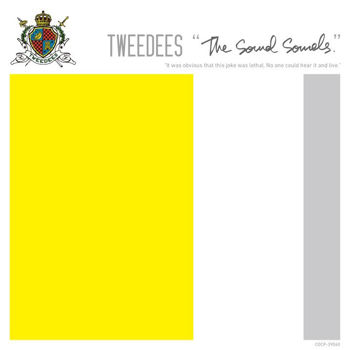 TWEEDEES「The Sound Sounds.」CDジャケット