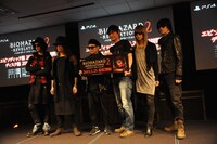 「バイオハザード リベレーションズ2」プレミアム発表会の様子。