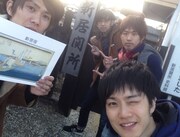 Sissyの東海道五十三次路上ライブツアーの様子。