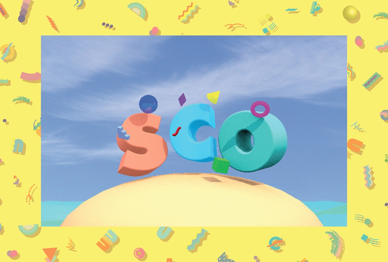 「SAUNA COOL OFF 3」フライヤーデザイン