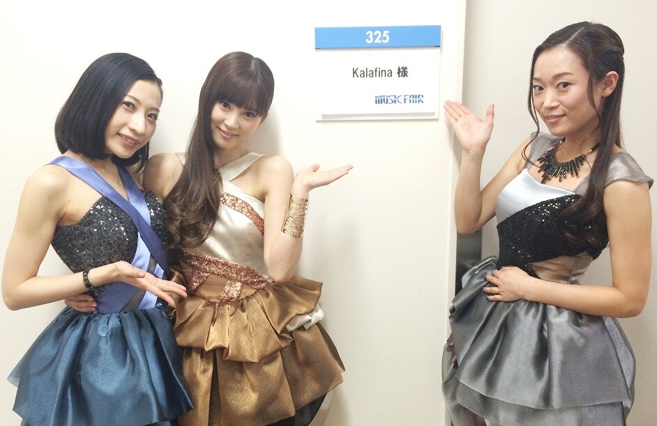 「MUSIC FAIR」収録時のKalafina。