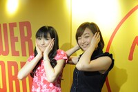 左から田崎あさひ、長谷川萌美。