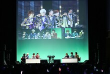 超特急「帰ってきた“スペシャルフィルムコンサート2015”～全人類へ届けたい！ここから生中継～」の様子。