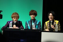 左からリョウガ、タクヤ、ユースケ。