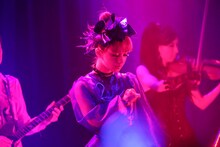 メイリア（Vo） （撮影：上飯坂一）