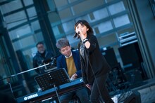 家入レオ「LEO IEIRI 3rd Anniversary Special Live」の様子。