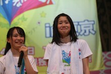 AKB48「TOYOTA presents AKB48 チーム8全国ツアー～47の素敵な街へ～」鳥取公演の様子。(c)AKS