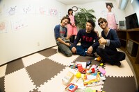 会場に用意された託児所。（Photo by Yoshifumi Shimizu）