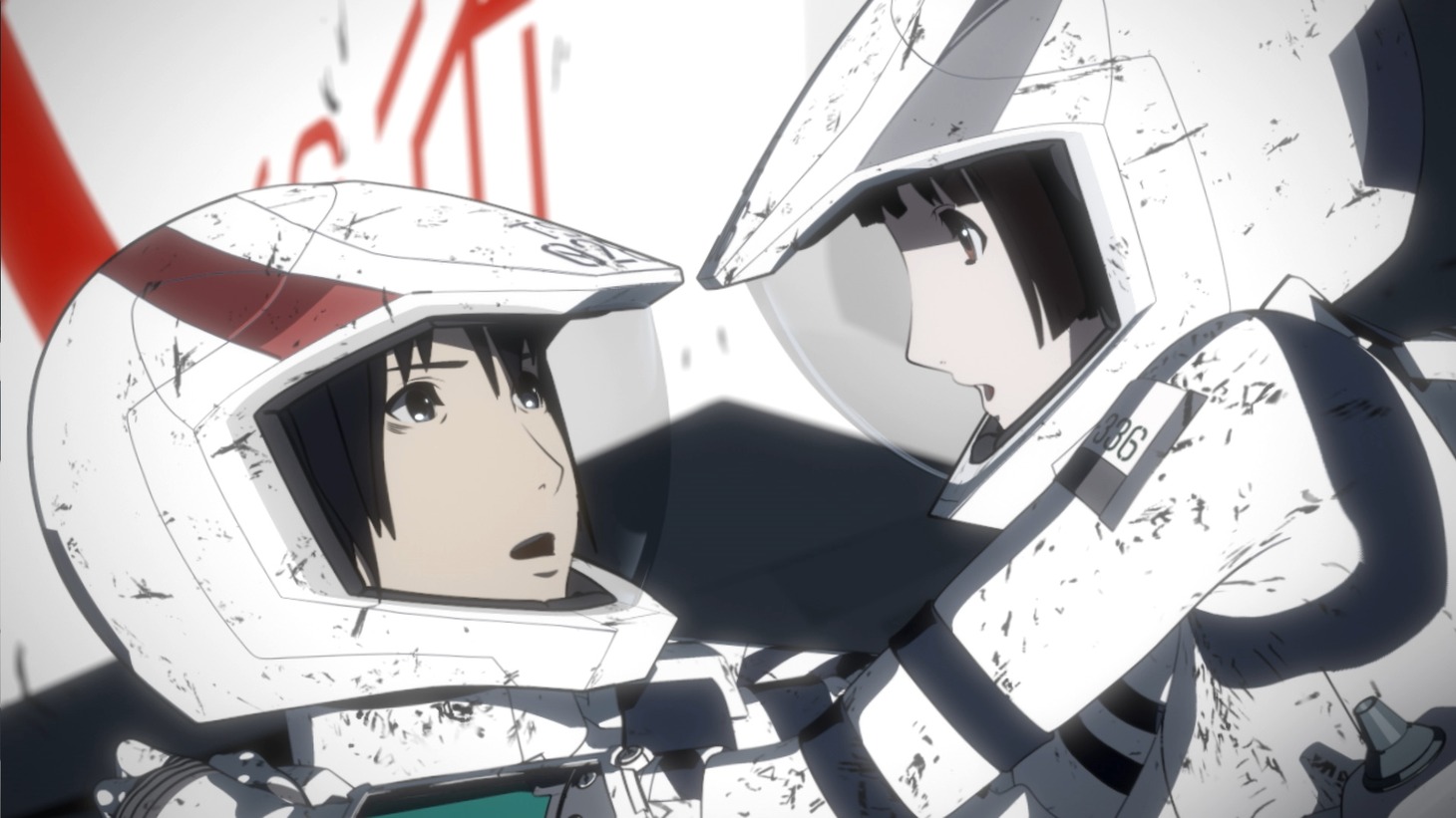 「劇場版 シドニアの騎士」のワンシーン。