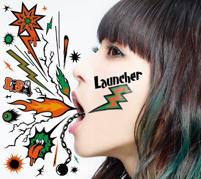 LiSA「Launcher」初回限定盤ジャケット