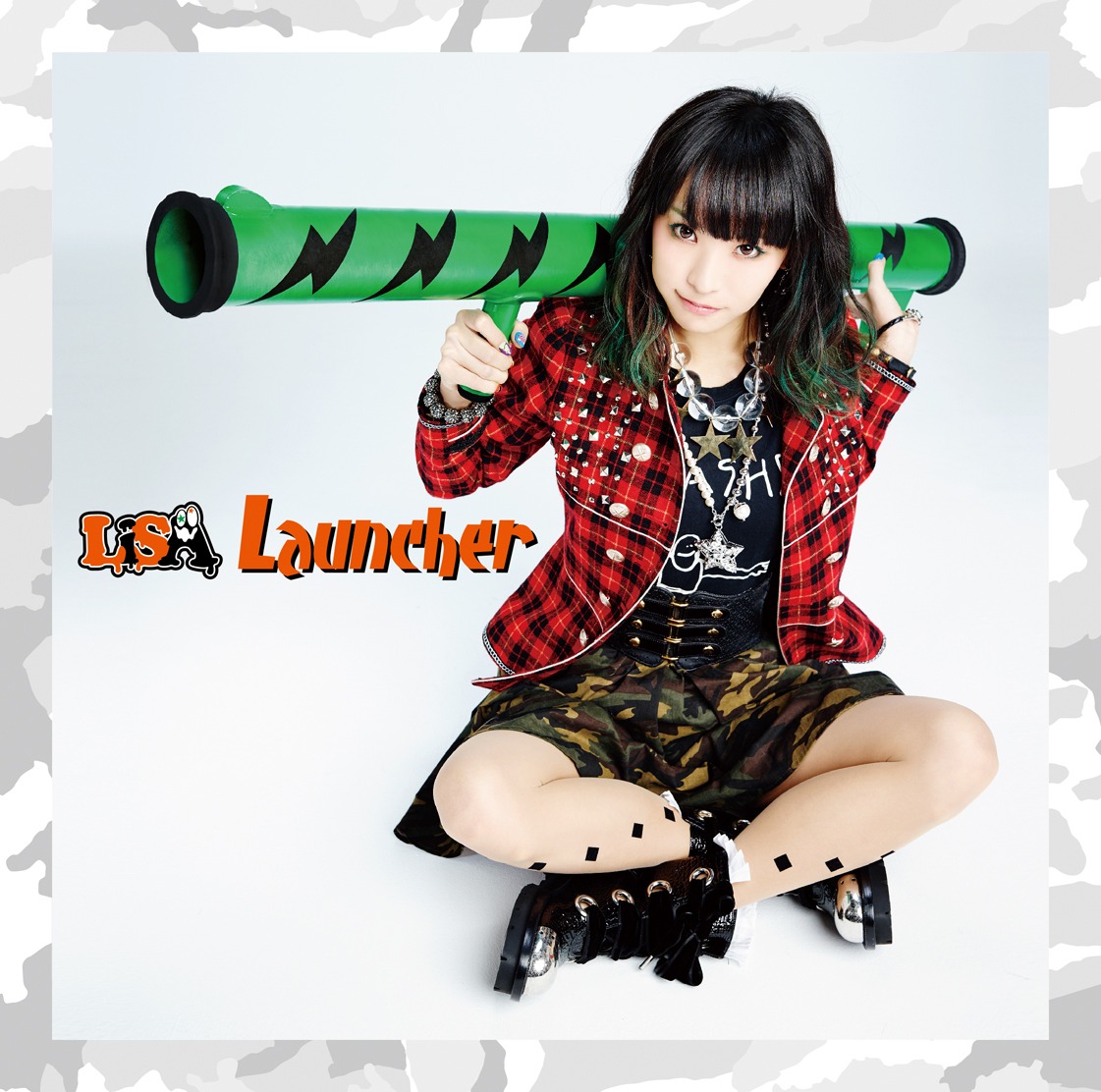LiSA「Launcher」通常盤ジャケット