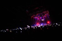 「XYZ TOUR 2015」東京・Zepp Tokyo公演の様子。