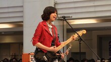 「情熱大陸」での西内まりや。新曲発表イベントの様子。(c)MBS