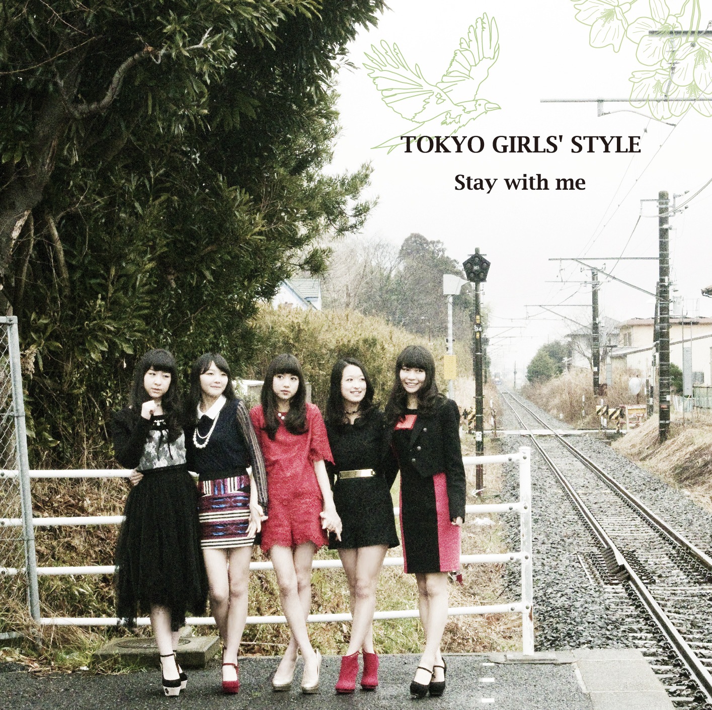 東京女子流「Stay with me」Type-Bジャケット