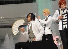 左から九瓏ケント、榊原タツキ、神生アキラ。