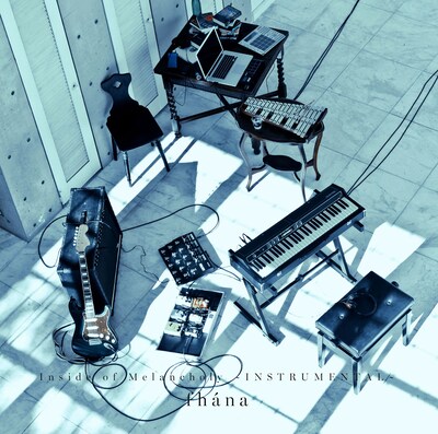 fhana「Inside of Melancholy」ジャケット。1stアルバム「Outside of Melancholy」の通常盤ジャケットからメンバーの姿が消えたデザイン。