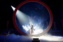 上坂すみれ「第二回革ブロ総決起集会 -ファイナル-」の様子。