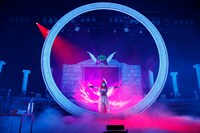 上坂すみれ「第二回革ブロ総決起集会 -ファイナル-」の様子。