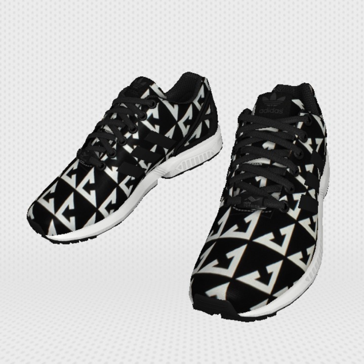 CAPSULEとadidas Originalsのコラボニーカー。