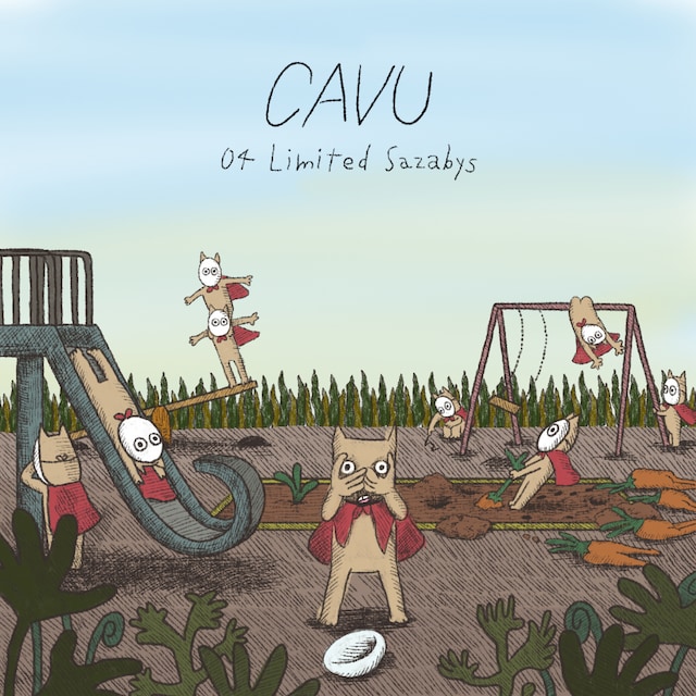 04 Limited Sazabys「CAVU」通常盤ジャケット