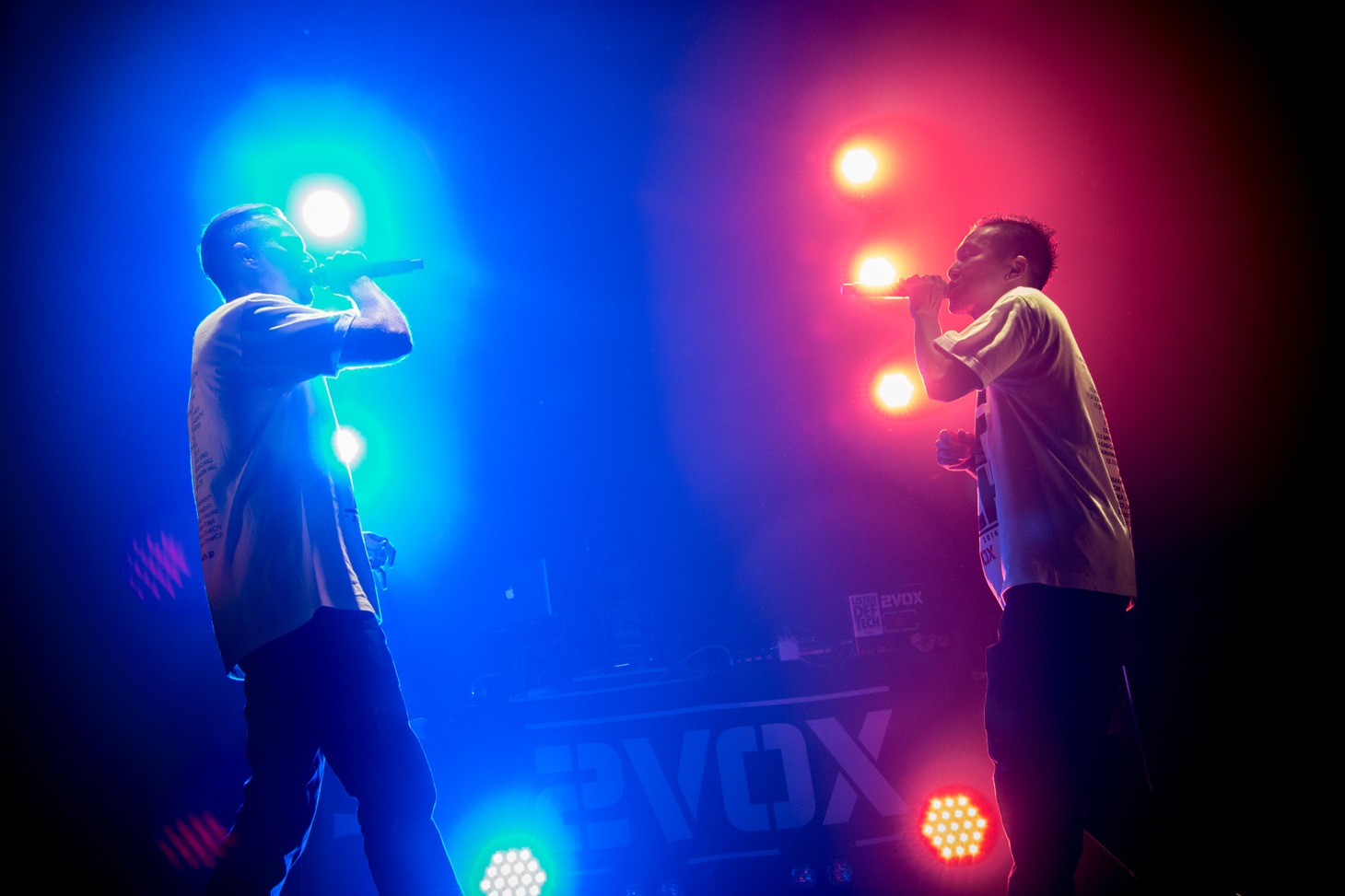 「2VOX tour 2014-2015」Zepp Divercity TOKYO公演の様子。