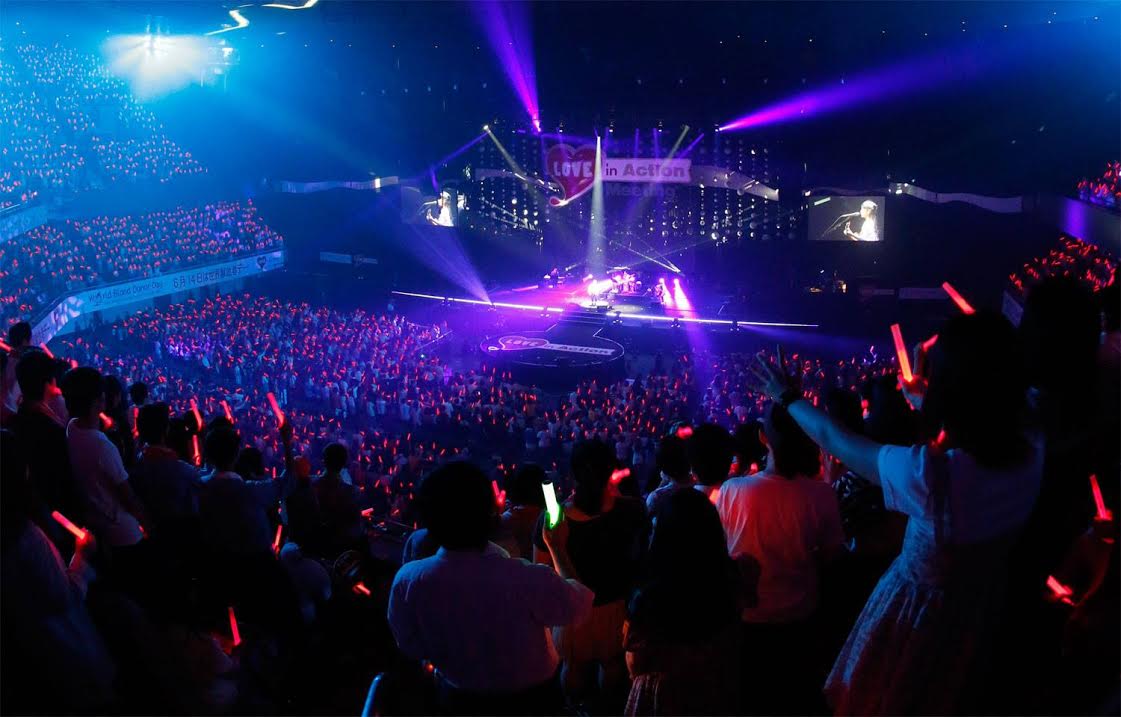 昨年6月に開催された「LOVE in Action Meeting（LIVE）」の模様。