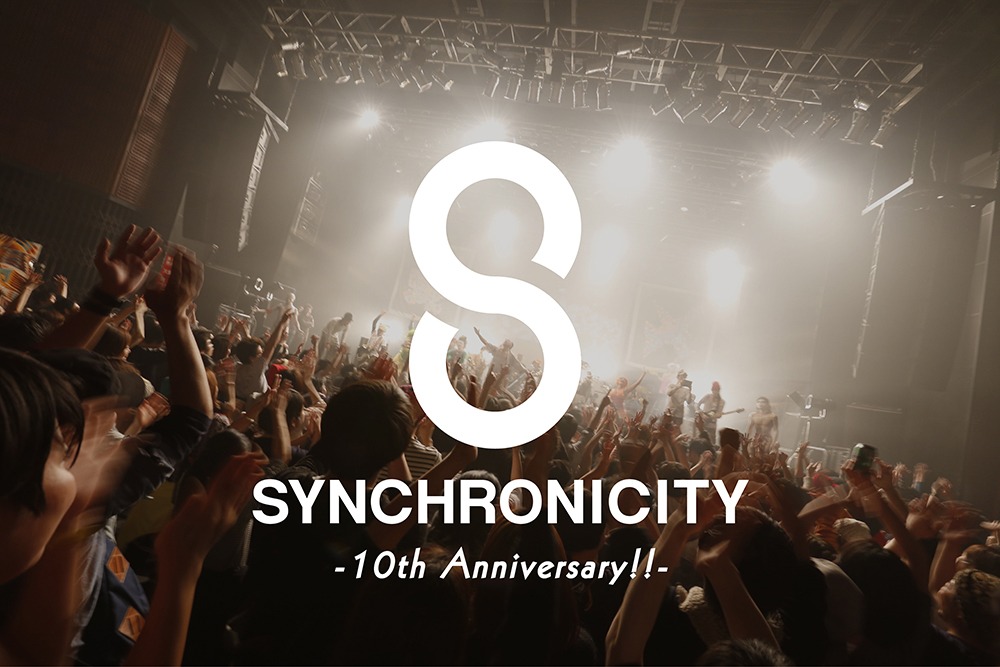 「SYNCHRONICITY'15 -10th Anniversary!!-」ビジュアル