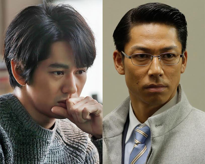 映画「アンフェア the end」に出演する2人。左から永山絢斗、EXILE AKIRA。(c)2015 関西テレビ放送 / フジテレビジョン / ジャパン・ミュージックエンターテインメント / 東宝 / 共同テレビジョン