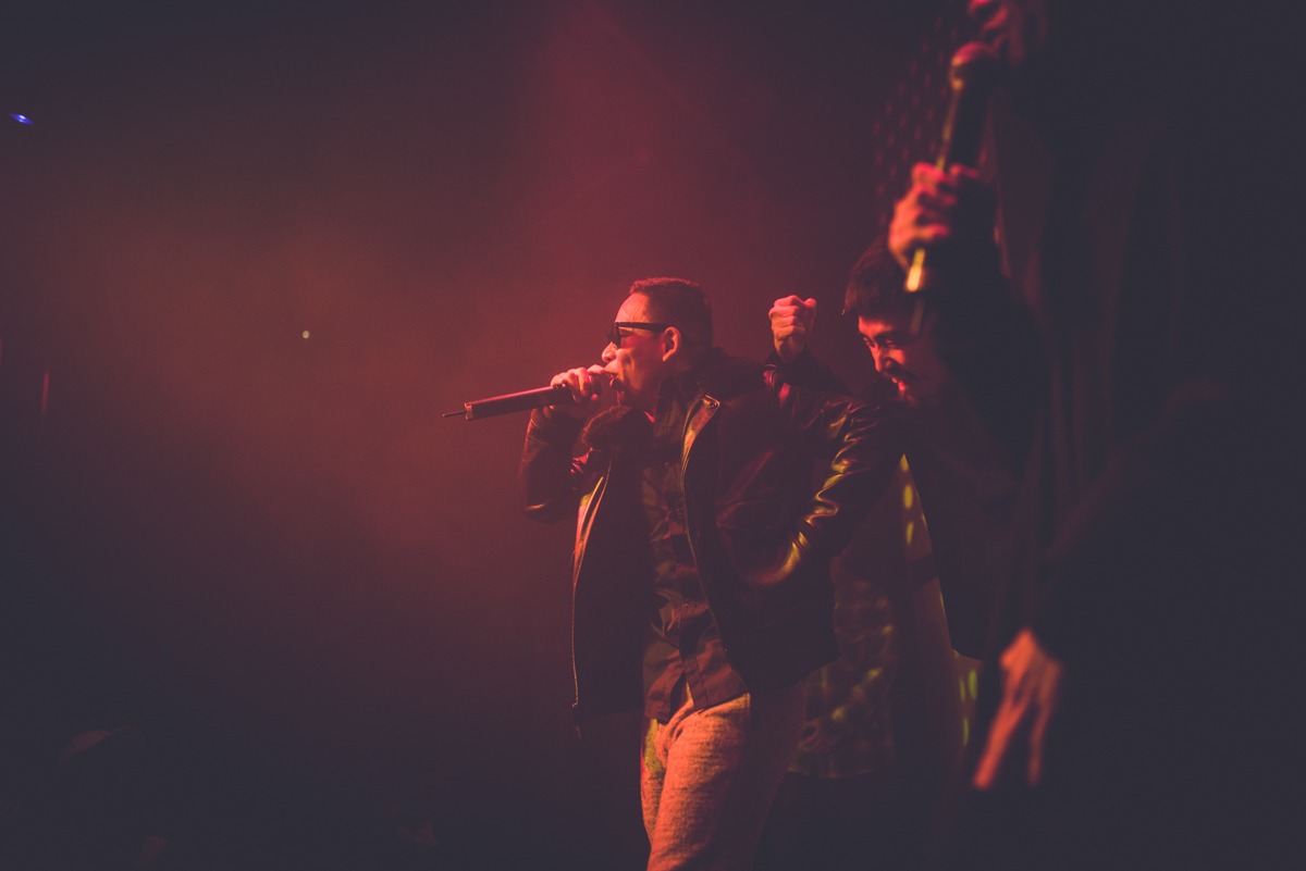 左から鎮座DOPENESS、T.O.P. （THUGMINATI）（Photo by Cherry Chill Will）。