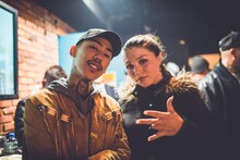左からKOHH、MARIA（SIMI LAB）（Photo by Cherry Chill Will）。