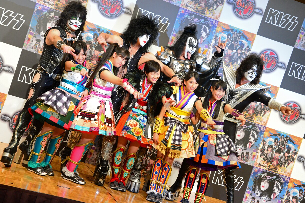 KissとももいろクローバーZ。