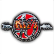 Kissのデビュー40周年のロゴマーク。