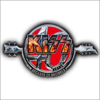 Kissのデビュー40周年のロゴマーク。