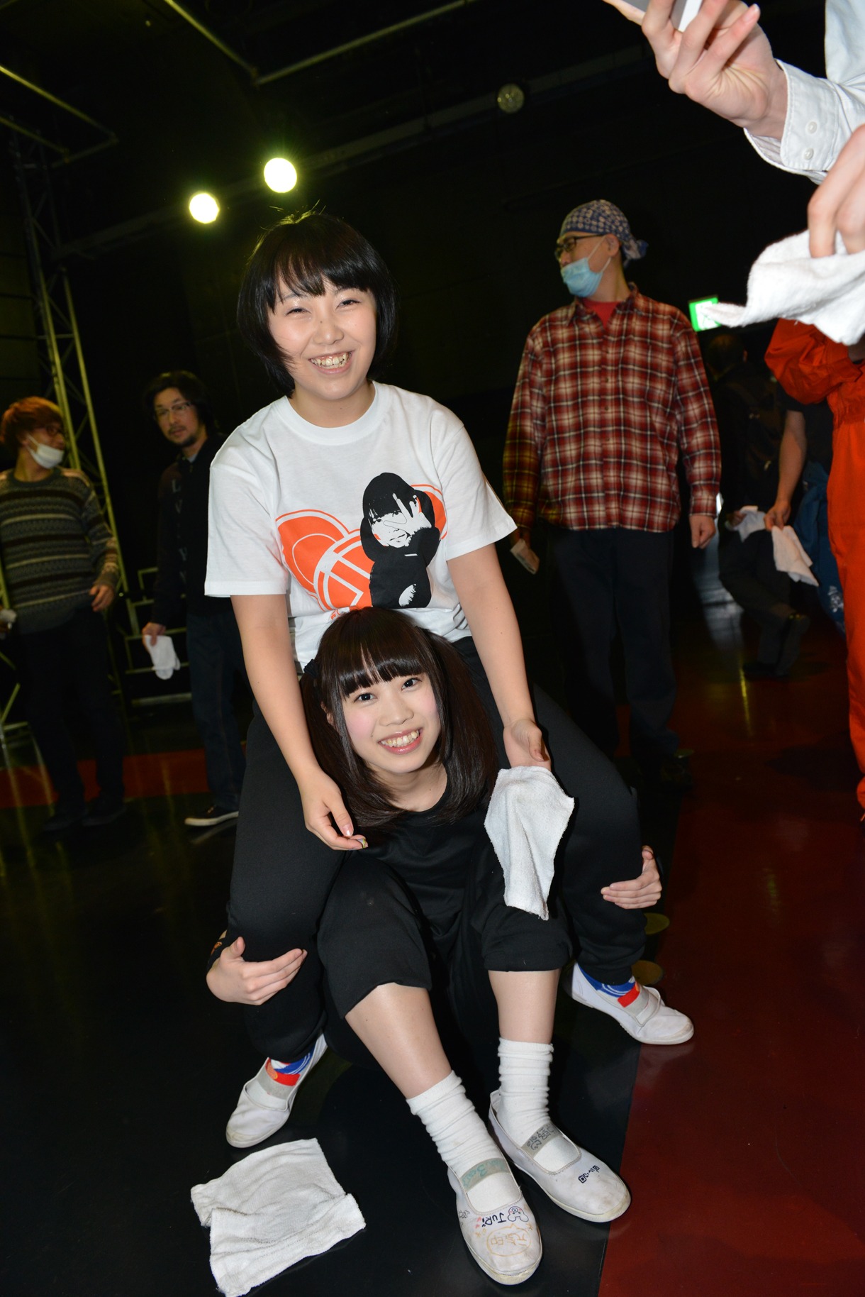 仲野珠梨、美月柚香。