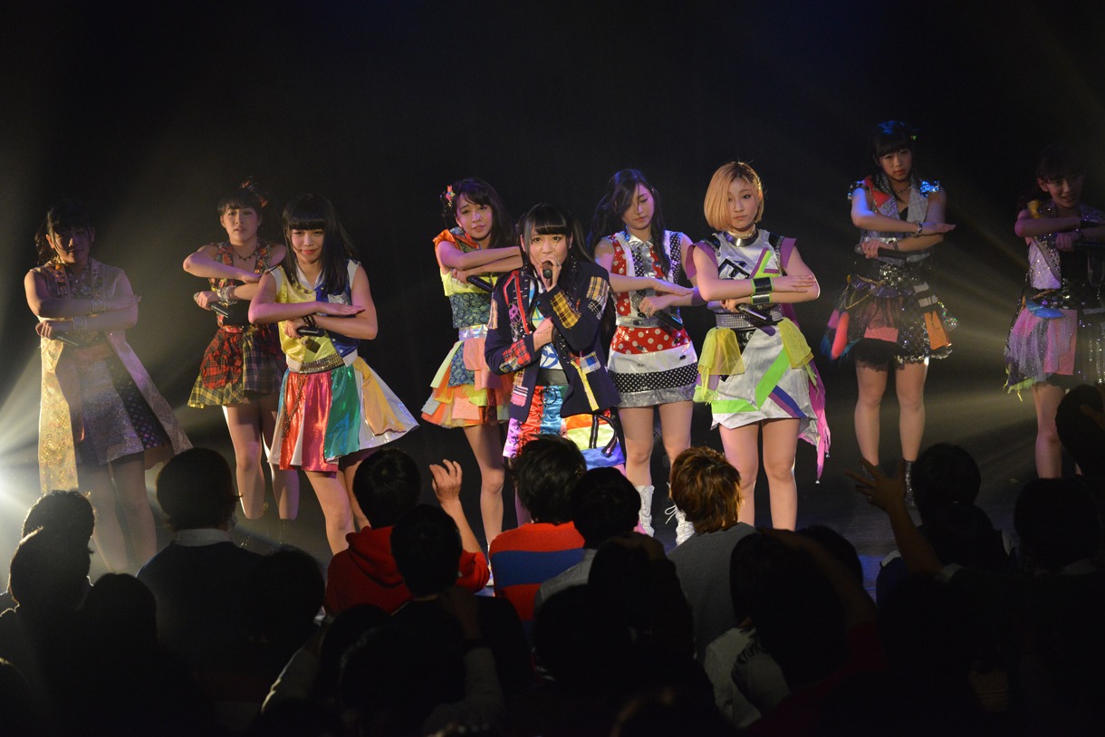 Cheeky Paradeによる3周年記念イベントの様子。