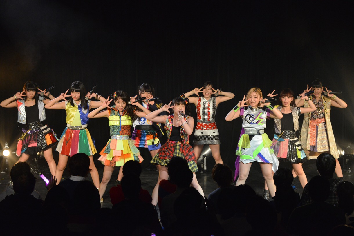 Cheeky Paradeによる3周年記念イベントの様子。