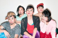 bonobos。左が辻凡人（Dr）。