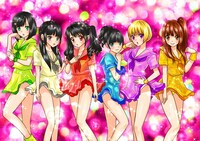 中川翔子によるでんぱ組.incの“パンチラ風”イラスト。