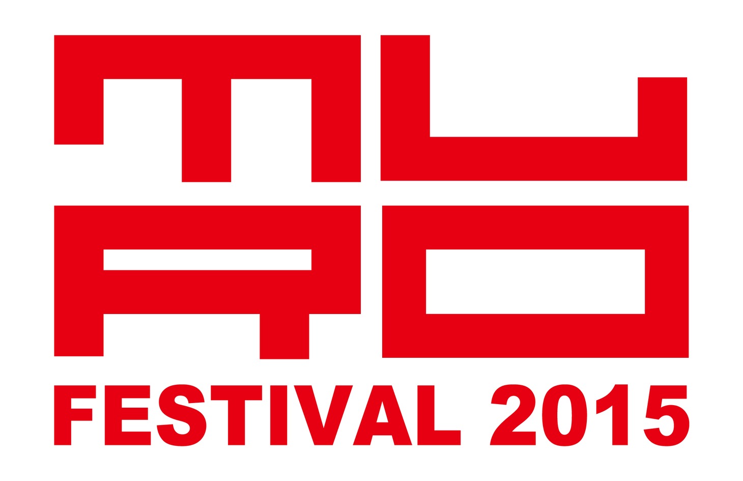 「MURO FESTIVAL 2015」ロゴ